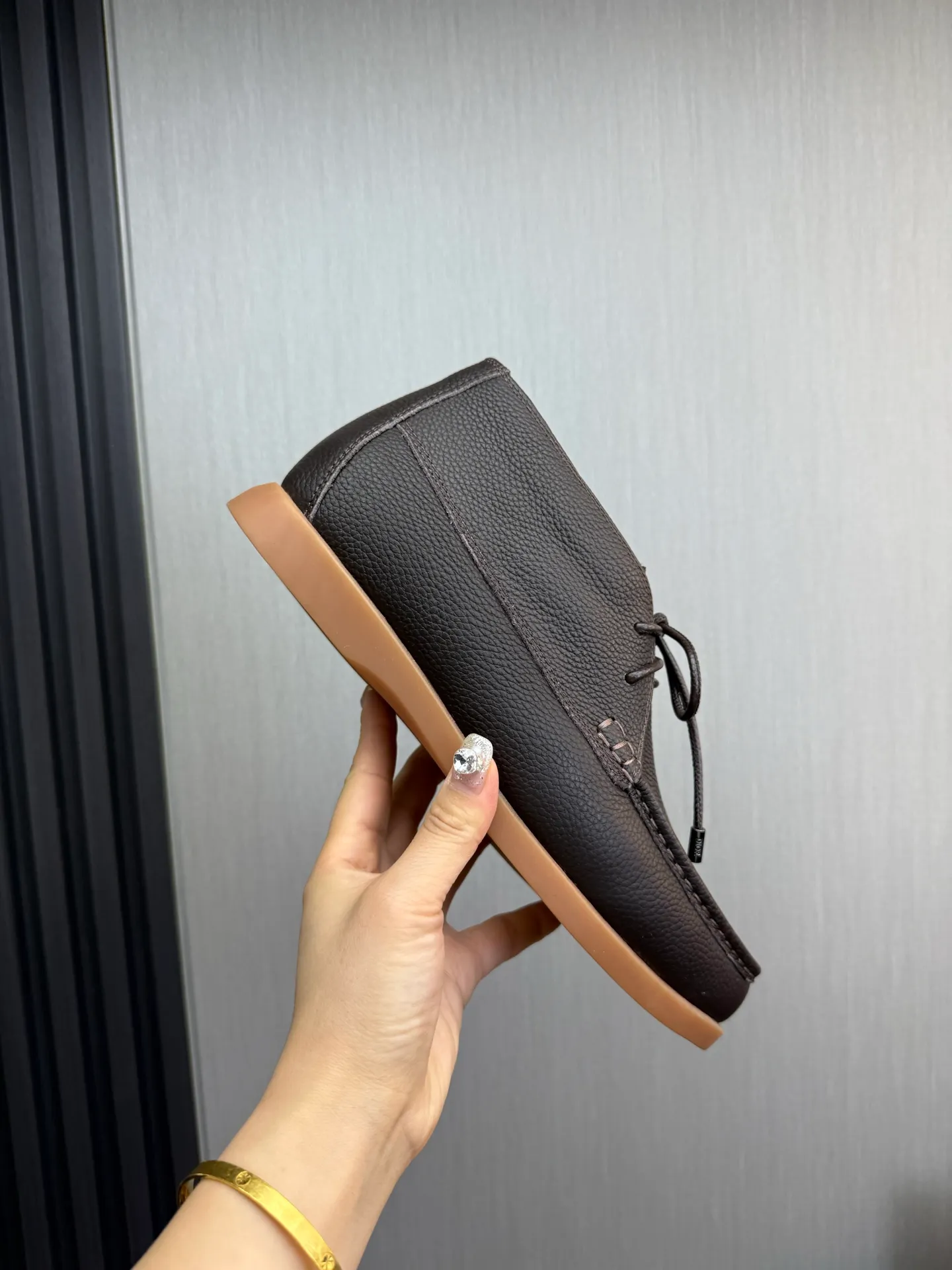Factory price 620💰🈶Pili.Mauri [Dior] Men's official website na hot sale🔥Imported cowhide + cowhide lining. Original rubber wear-resistant outsole. High quality shipment ⬆️Code number 38-44, (45 customized)